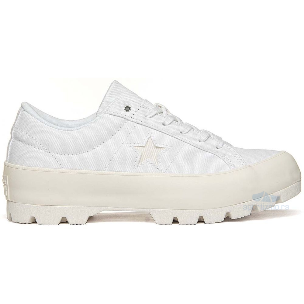 One Star Lugged Platform Low Top