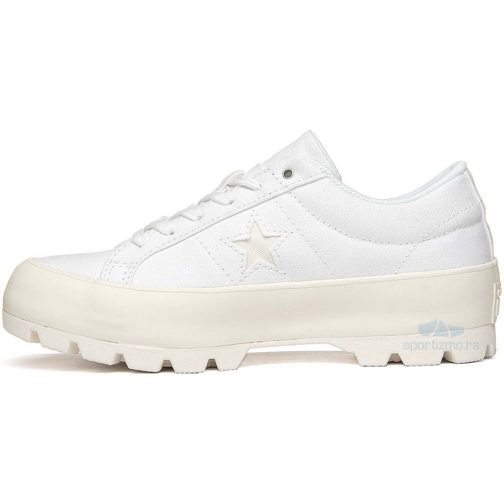 One Star Lugged Platform Low Top-1