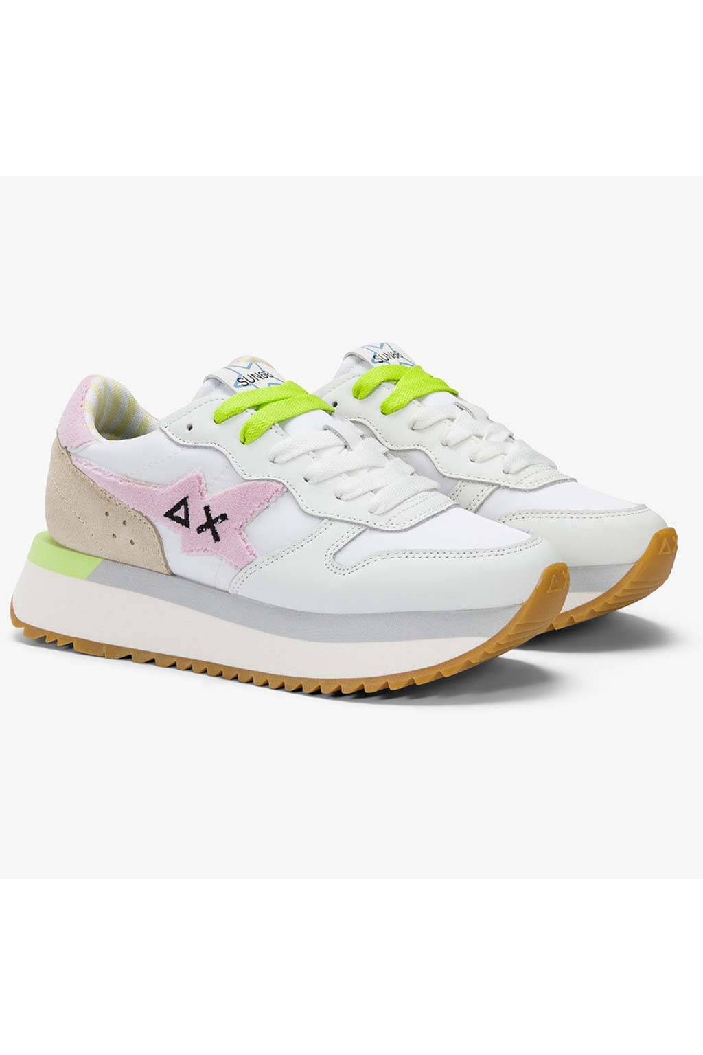 sneakers-mujer-sun68-z35215-big-stargirl-spongee-logo-0104-bianco-rosa